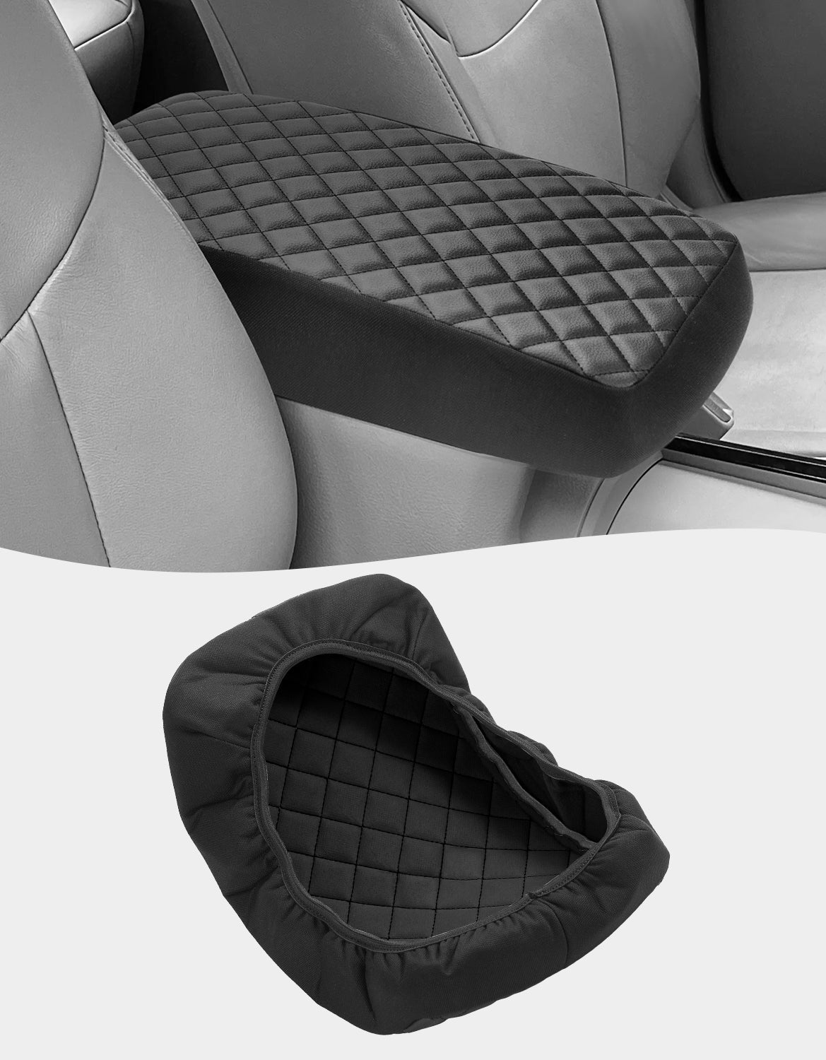 Center Console Armrest Covering Pad Cushion Protector for Toyota Avalon 2005-2012