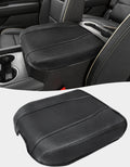 Thin Version Center Console Armrest Cover for Bucket Seat 2019-2026 Chevy Silverado 1500 2500 3500,2019-2026 GMC Sierra 1500 2500 3500,2021-2026 Tahoe/Suburban/Yukon