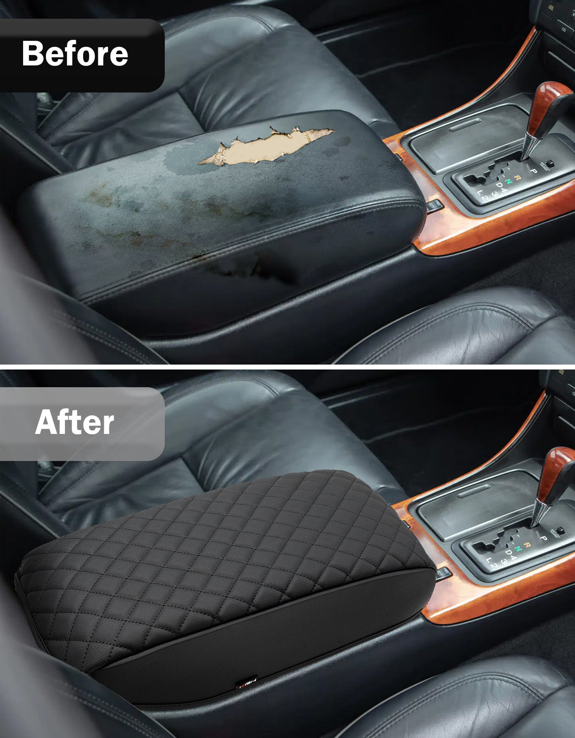 Center Console Armrest Cover Pad for 1998-2005 Lexus GS300 GS400 GS430