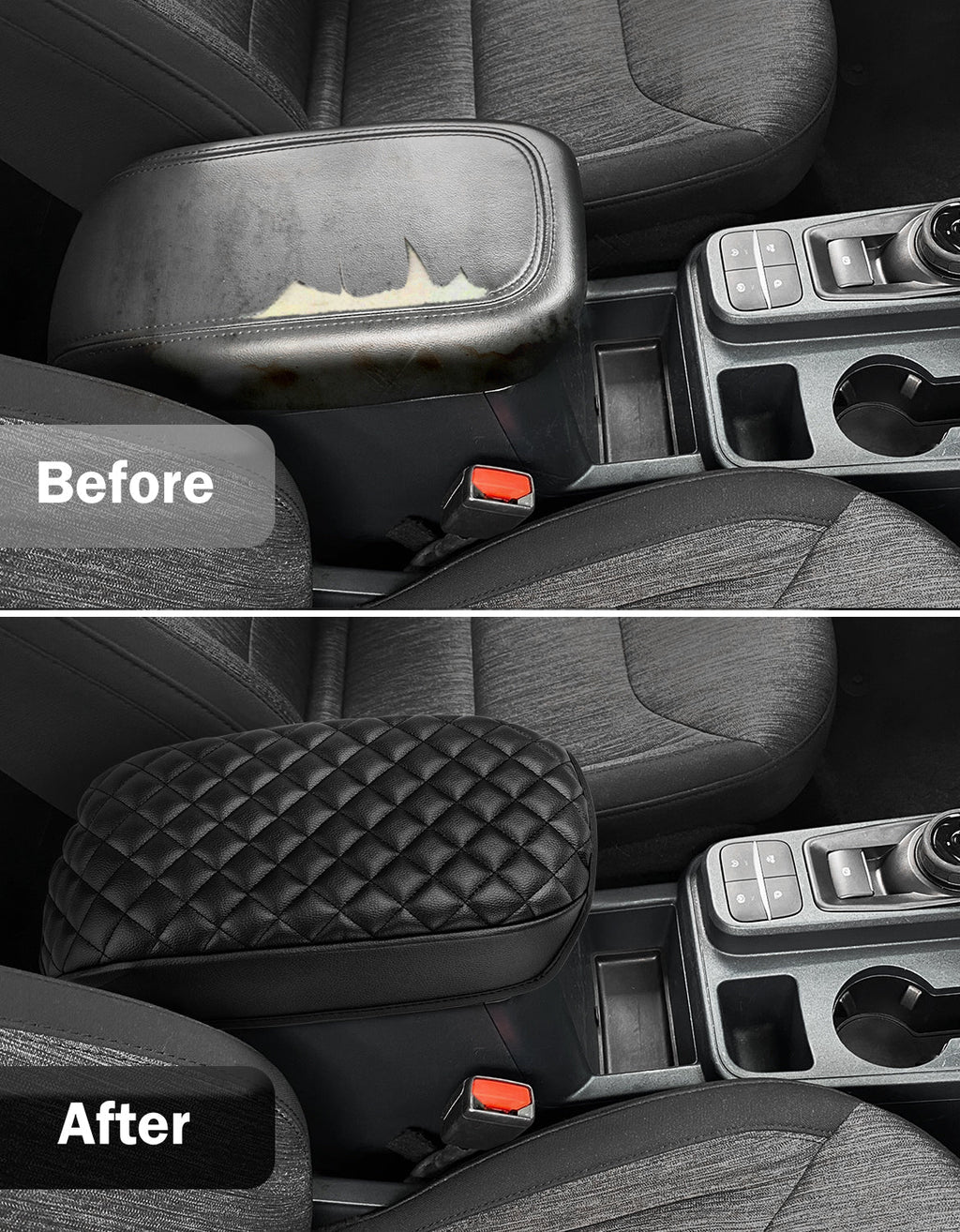 Center Console Armrest Cover for 2022-2026 Ford Maverick