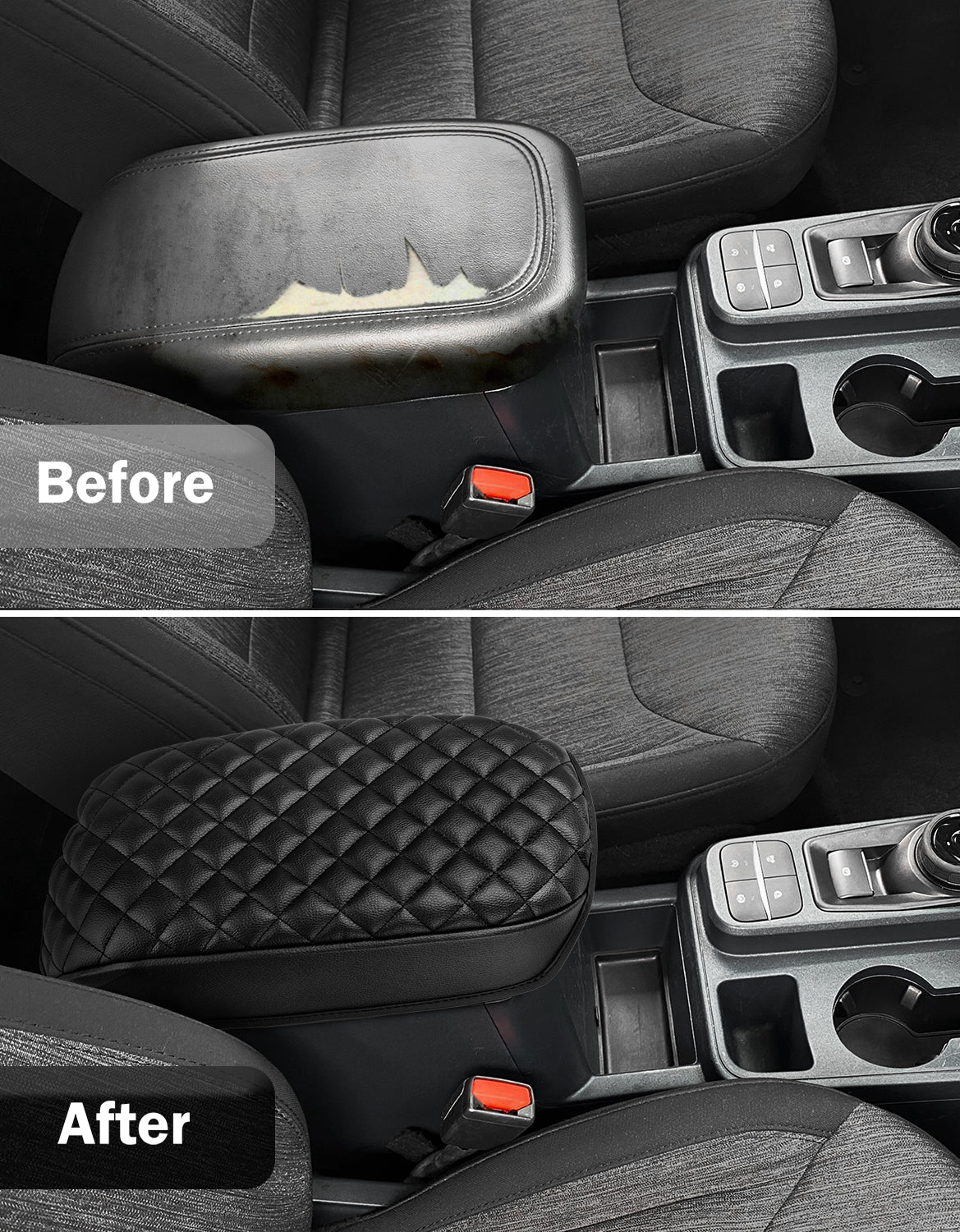 Center Console Armrest Cover for 2022-2026 Ford Maverick