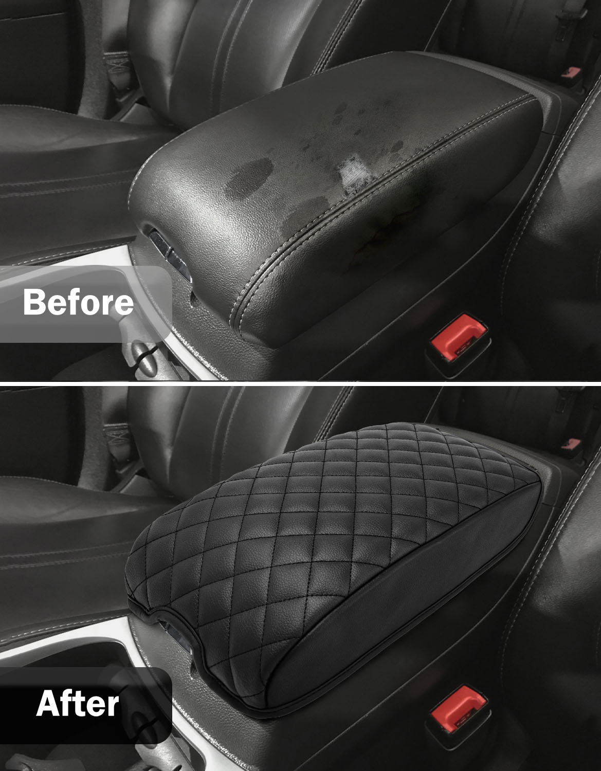 Center Console Armrest Cover for Cadillac SRX 2010-2016