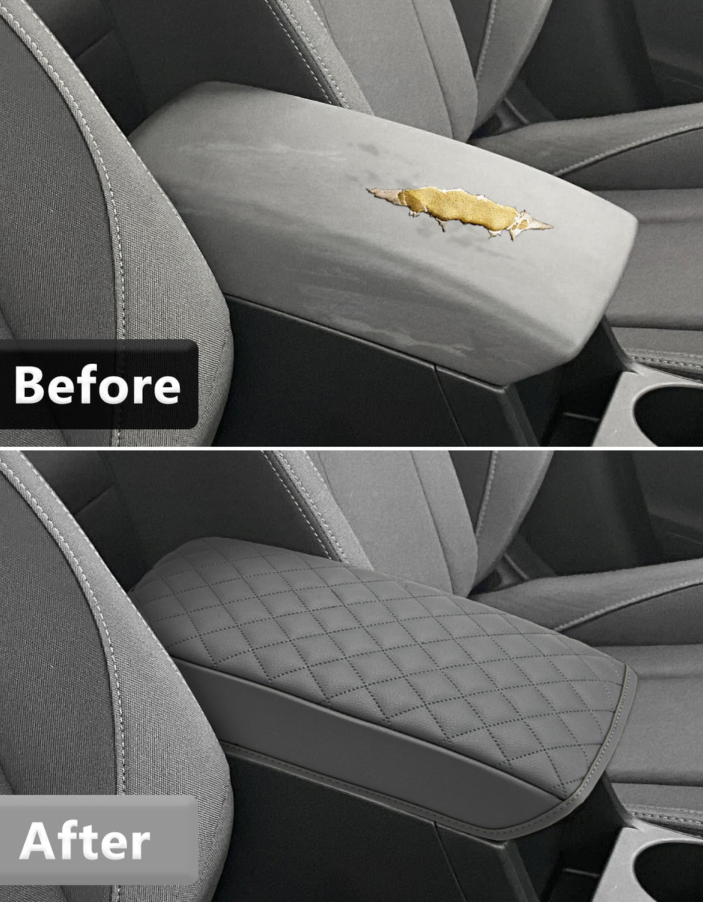 Center Console Armrest Cover Cushion Pad for 2024-2025 Subaru Impreza & Crosstrek