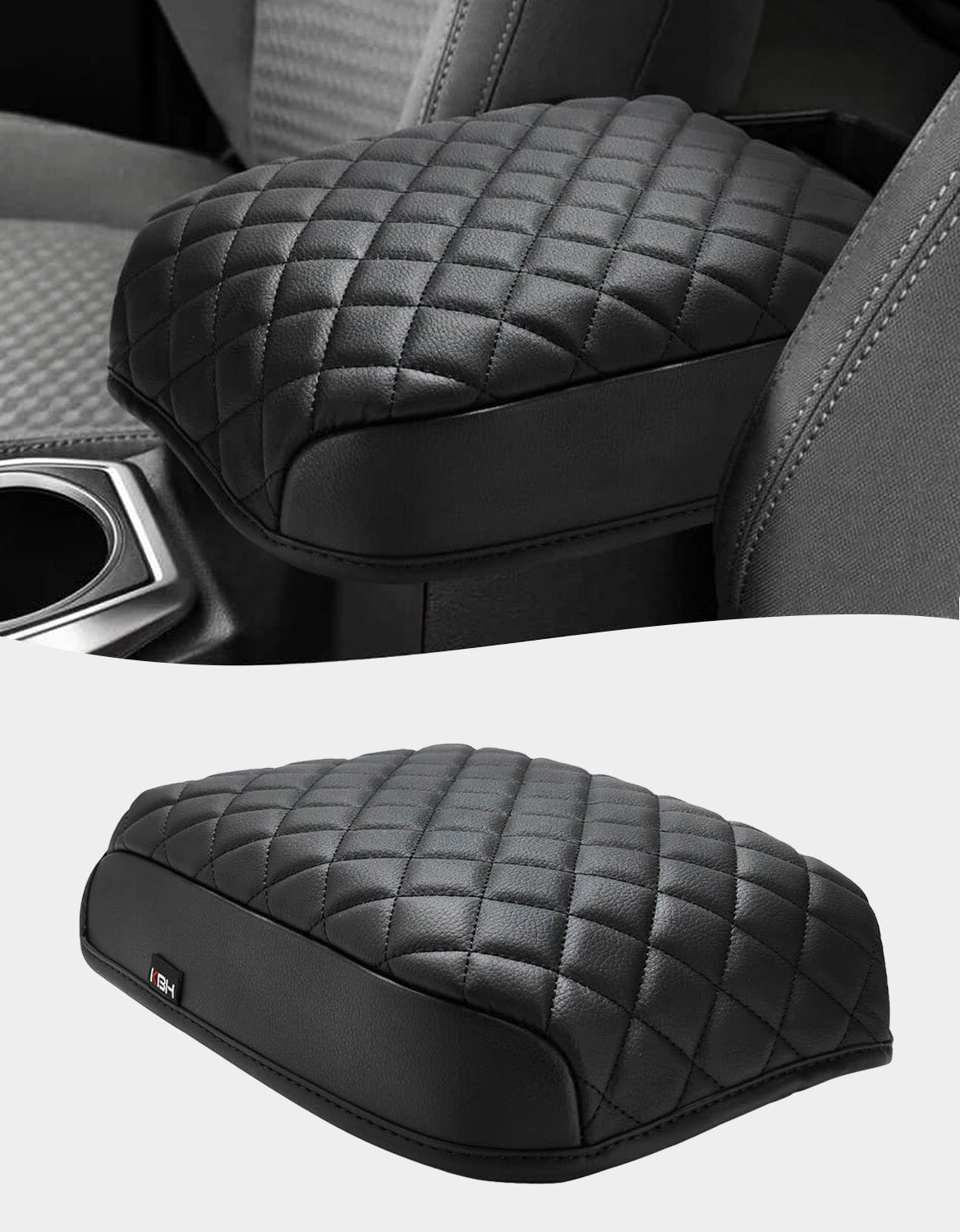 Center Console Armrest Cover Cushion Protector for Toyota Tacoma 2016-2023