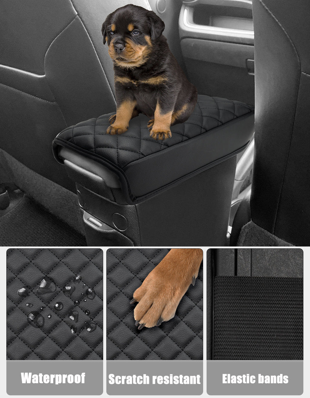 Center Console Armrest Cover for 2012-2019 Toyota Prius C