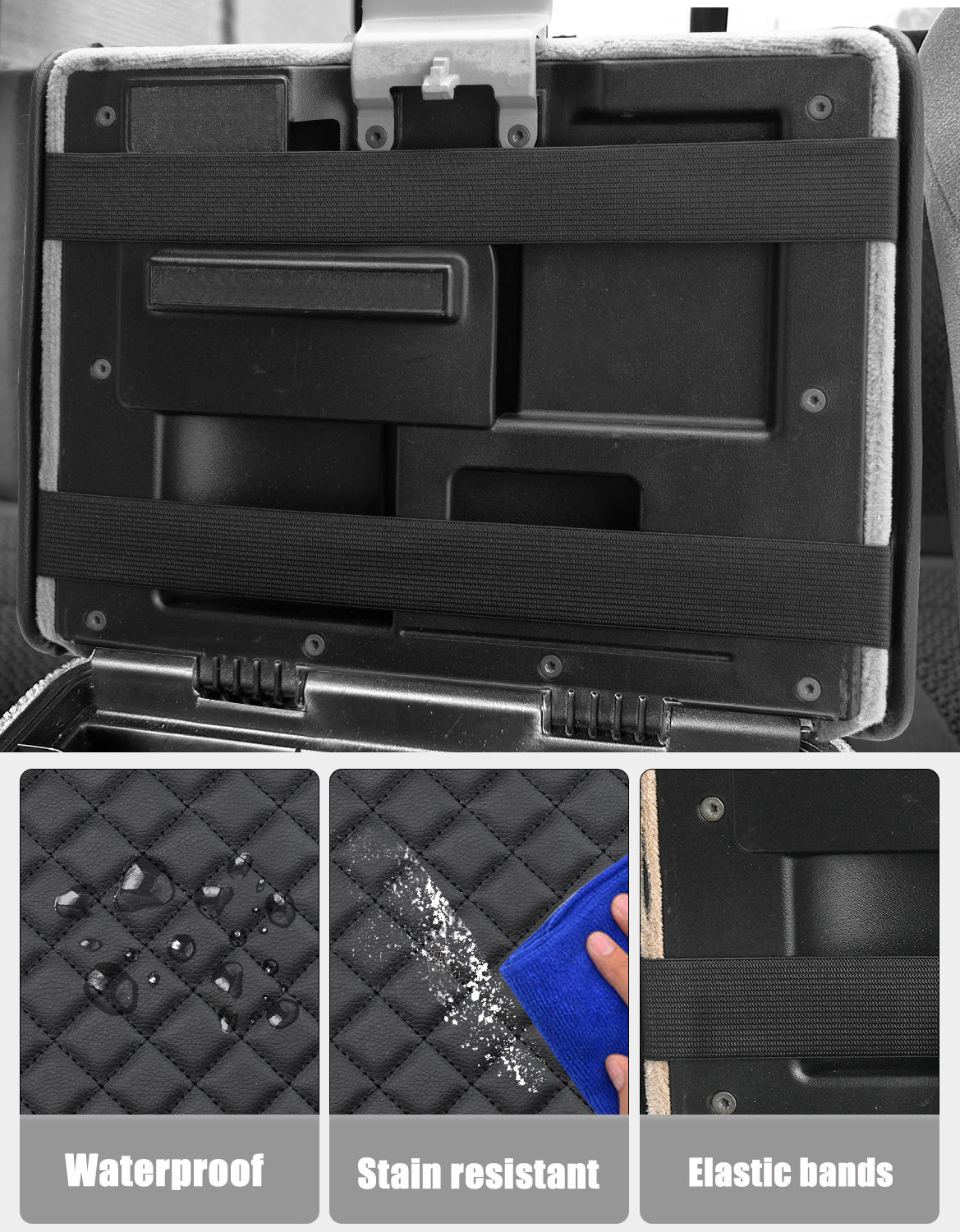 Center Console Armrest Cover Pad for Jump Seat 1999-2003 Ford F150