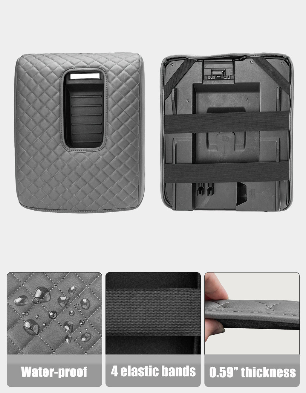 Center Console Armrest Cover for 2014-2021 Toyota Tundra