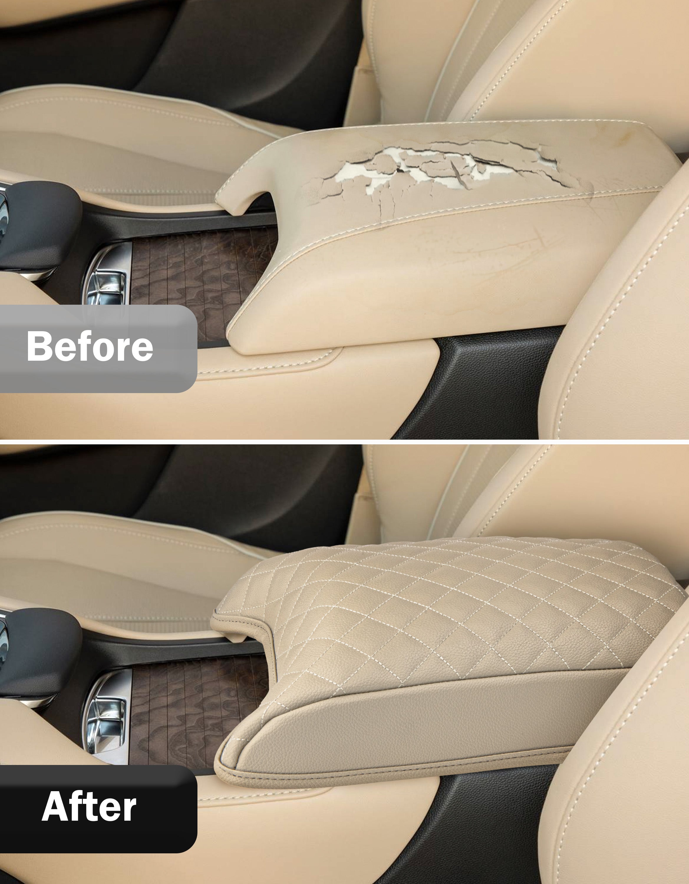 Center Console Armrest Cover for Acura RDX 2019-2024