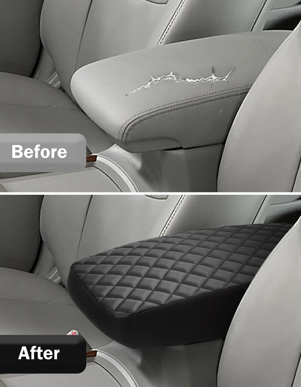 Center Console Armrest Covering Pad Cushion Protector for Toyota Avalon 2005-2012