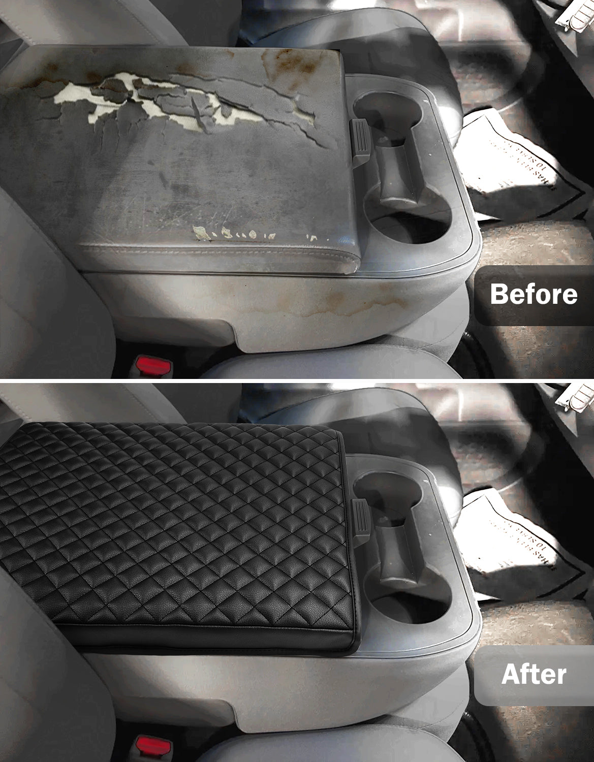 Center Console Armrest Cover for Nissan Titan 2004-2024