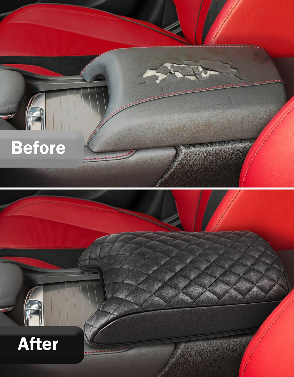 Center Console Armrest Cover for Acura RDX 2019-2024
