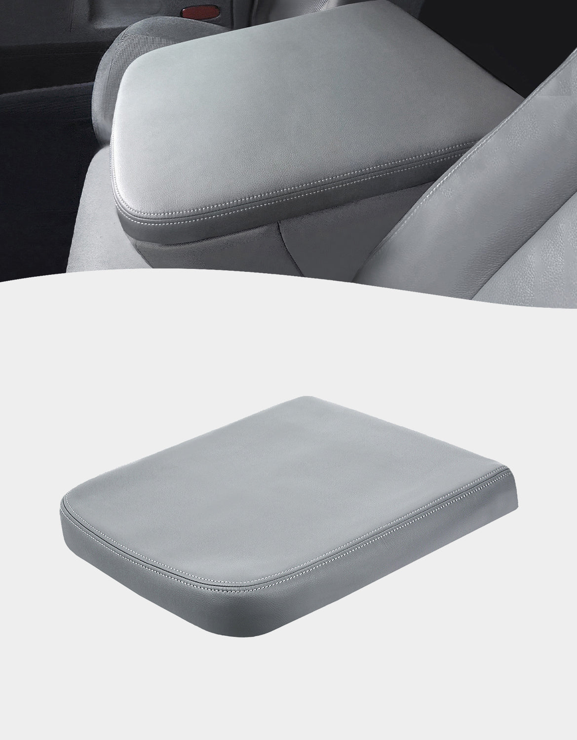 Easy Installation Center Console Cover Replacement for Jump Seat 2002-2008 Dodge Ram 1500 2500 3500