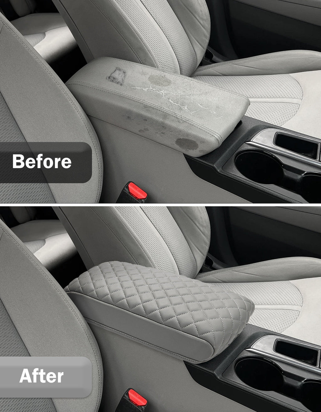 Center Console Armrest Cover for Hyundai Sonata 2015-2019