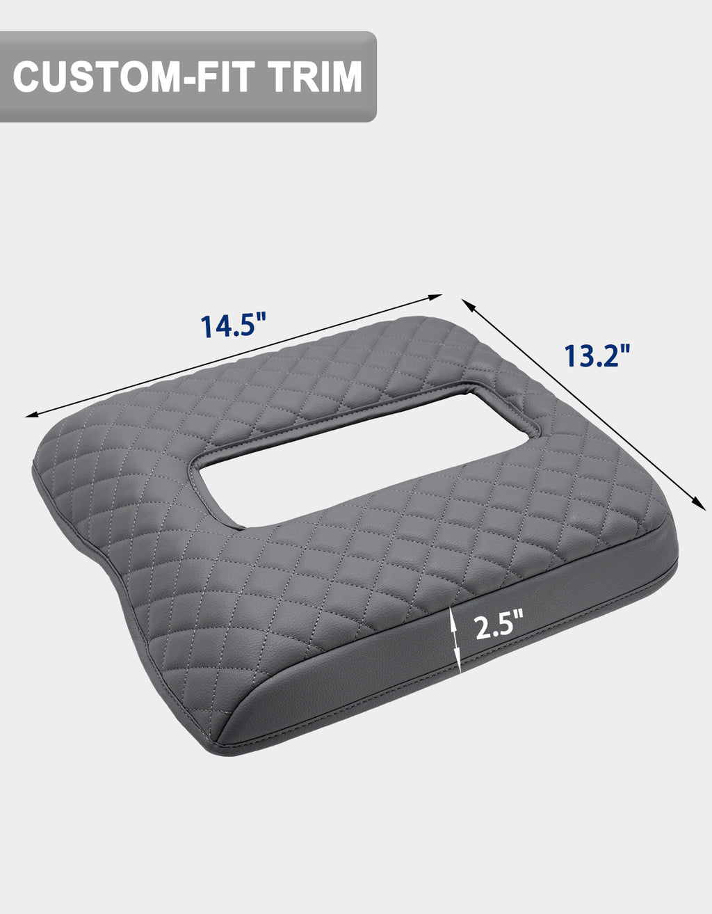 Center Console Armrest Cover Pad for Bucket Seat Dodge Ram Floor Business 2006-2009 Dodge Ram Floor Business