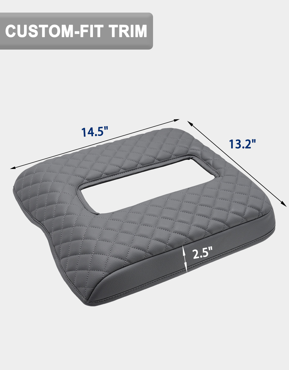 Center Console Armrest Cover Pad for Bucket Seat Dodge Ram Floor Business 2006-2009 Dodge Ram Floor Business