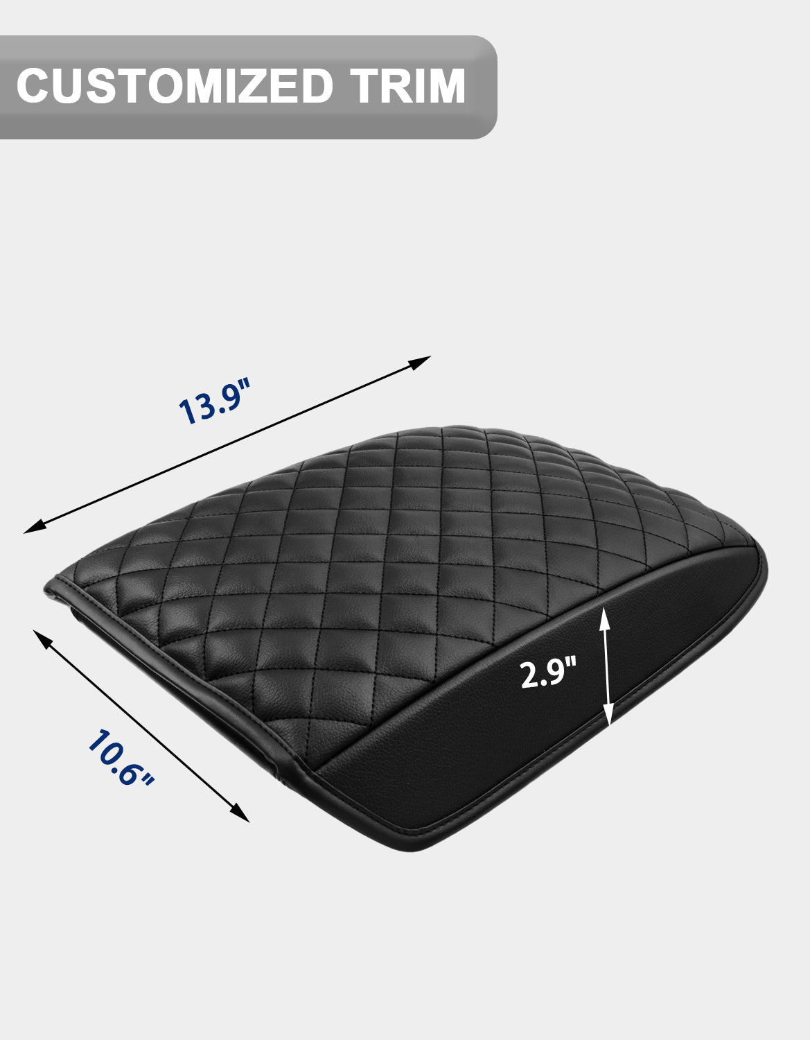 Center Console Armrest Cover Pad Cushion Protector for 2020-2026 Ford Explorer
