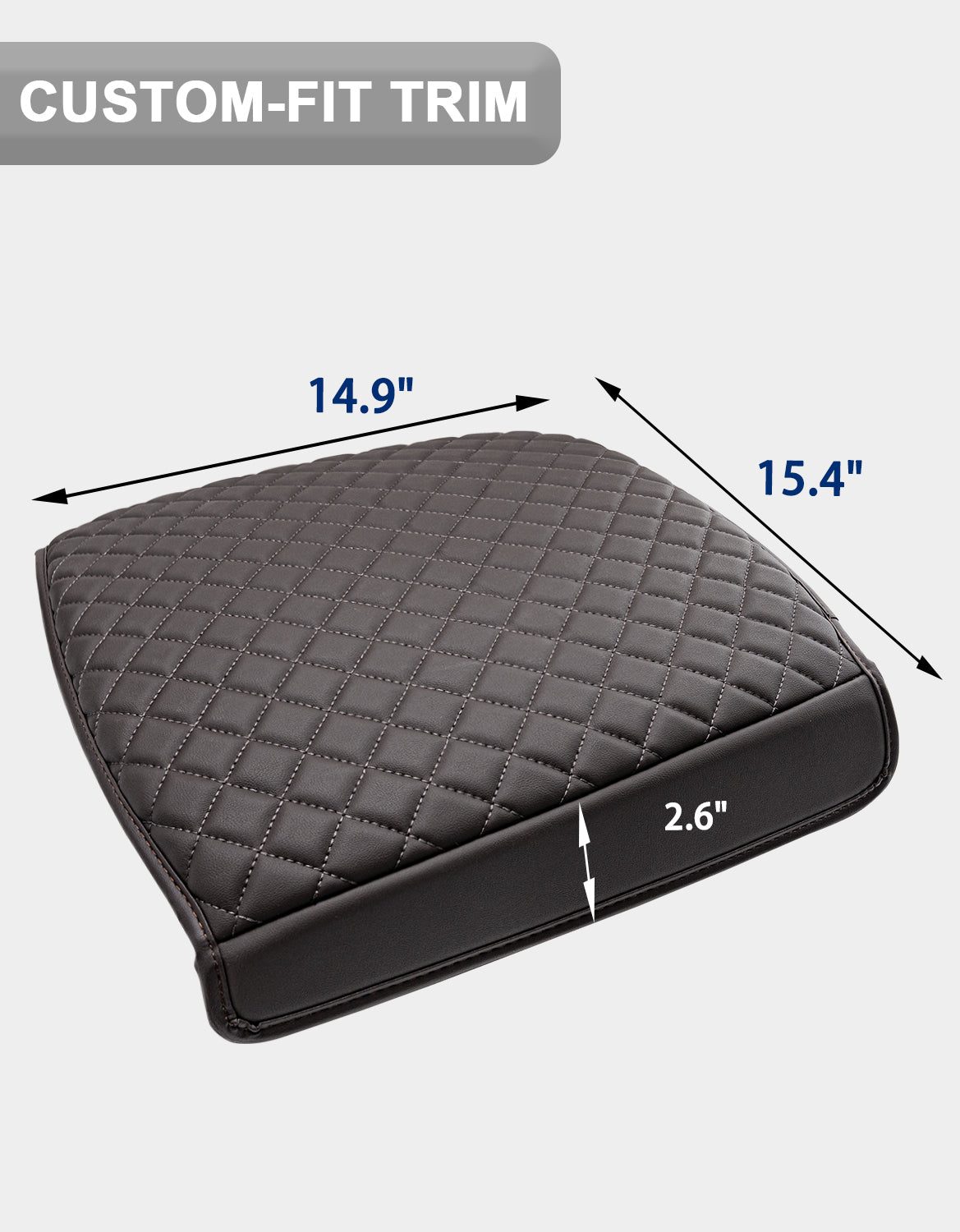Center Console Armrest Cover Protector for Bucket Seat 2009-2018 Dodge RAM 1500 2500 3500