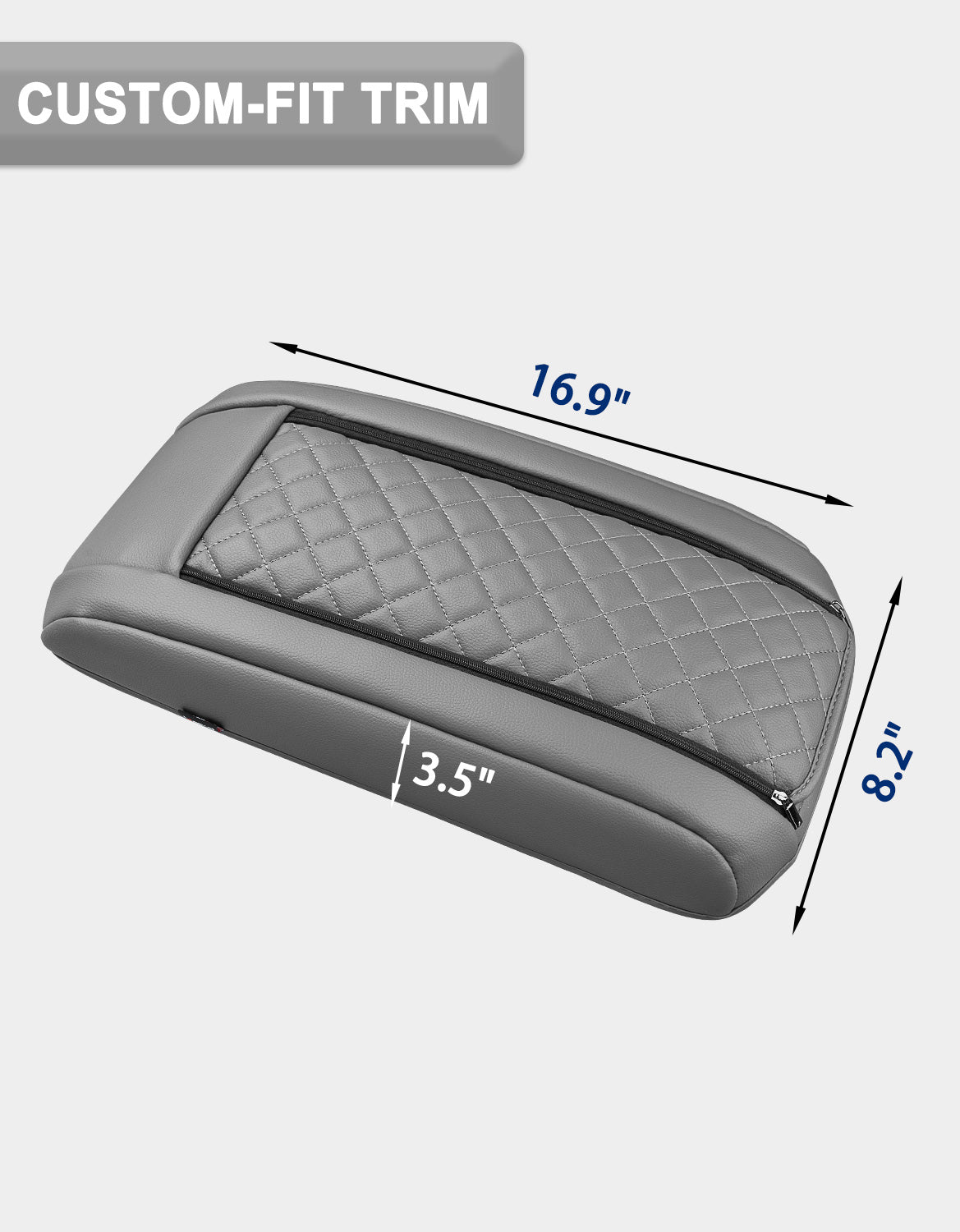 Center Console Armrest Cover Pad for Toyota Highlander 2020-2025