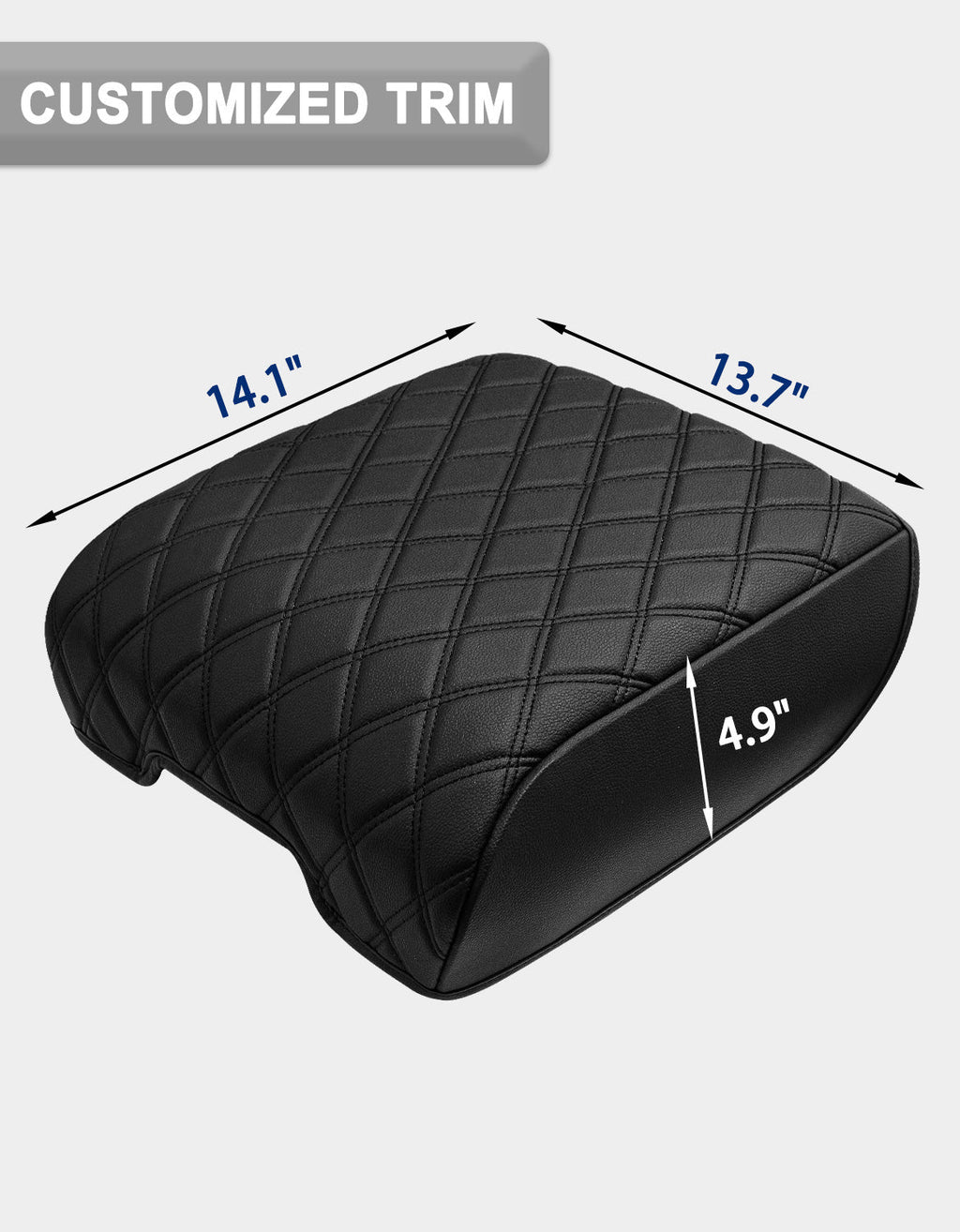 Center Console Armrest Cover Pad for Bucket Seat 2021-2026 Ford F-150