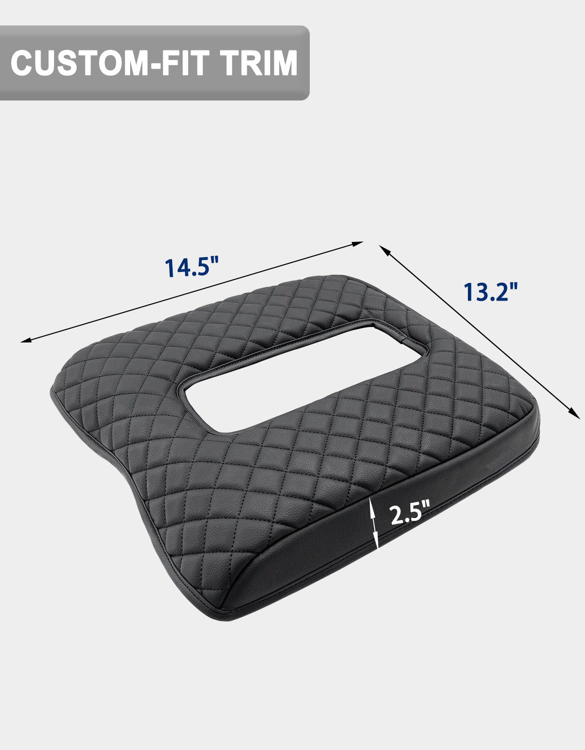 Center Console Armrest Cover Pad for Bucket Seat Dodge Ram Floor Business 2006-2009 Dodge Ram Floor Business