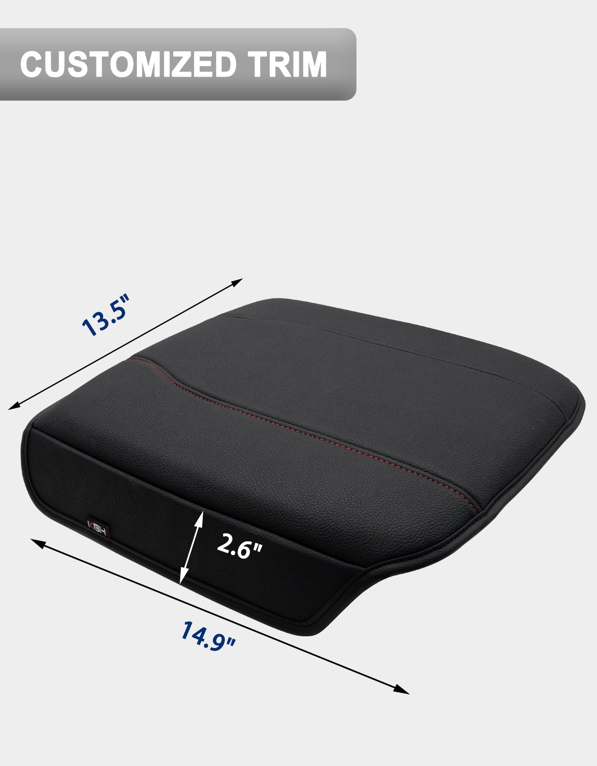 Thick Version Center Console Cushion Cover for  Bucket Seat 2019-2026 GMC Sierra 1500 2500 3500,2019-2026 Chevy Silverado 1500 2500 3500, 2021-2026 Tahoe/Suburban/Yukon