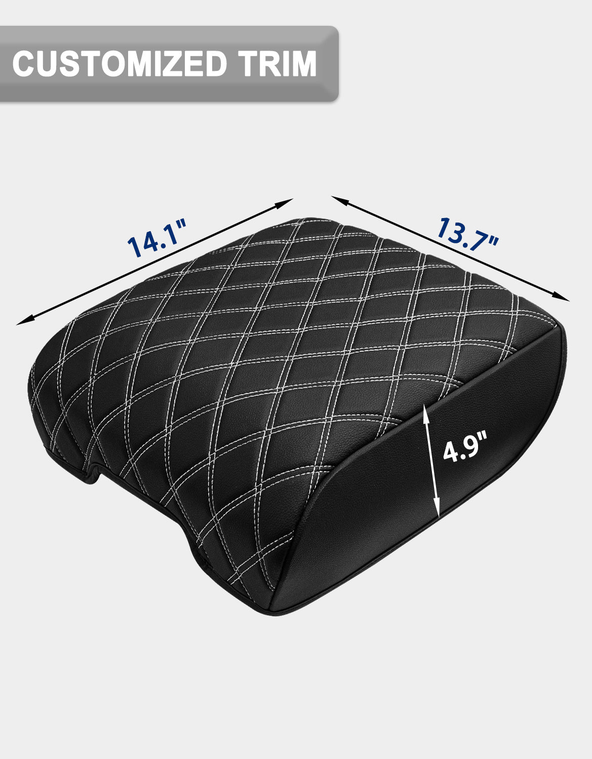 Center Console Armrest Cover Pad for Bucket Seat 2021-2026 Ford F-150