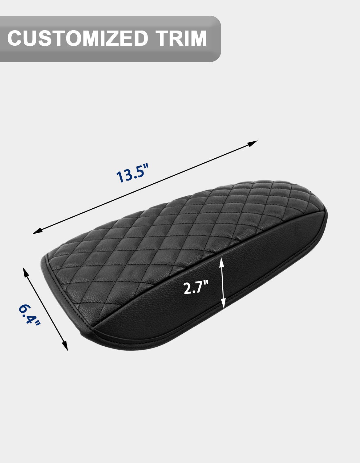 Center Console Armrest Cover Pad for 2013-2016 Ford Fusion