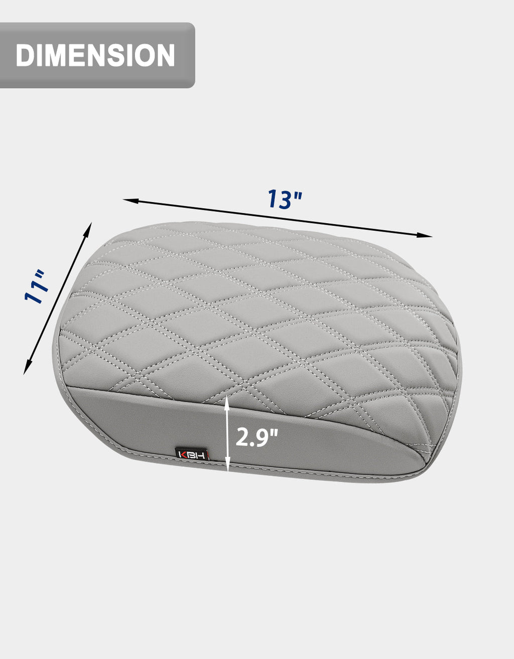Center Console Armrest Cover Cushion Pad Protector for Honda Pilot 2009-2015
