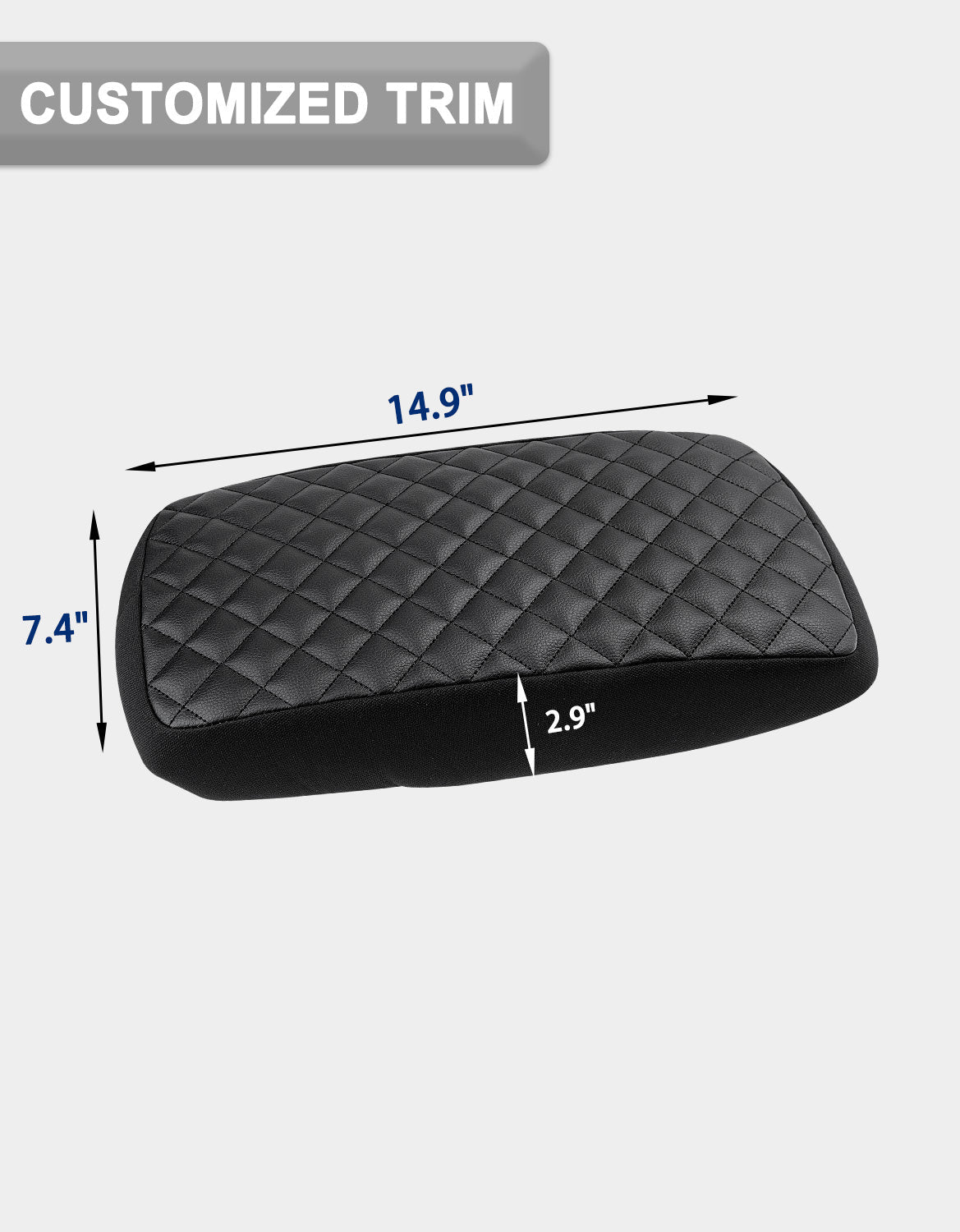Center Console Armrest Cover Pad Cushion Protector for Toyota Camry 2007-2011