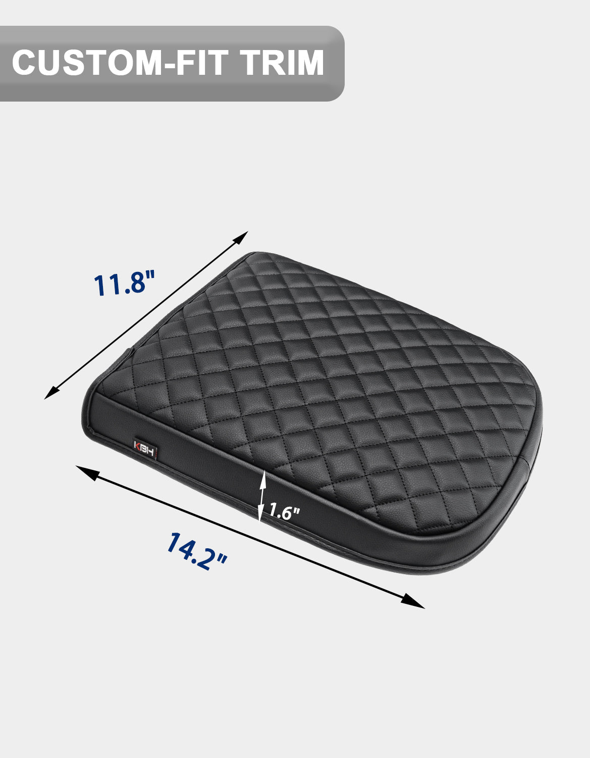 Center Console Armrest Cover Pad for Bucket Seat 2001-2003 F150 Crew Cab Lariat / XLT / King Ranch