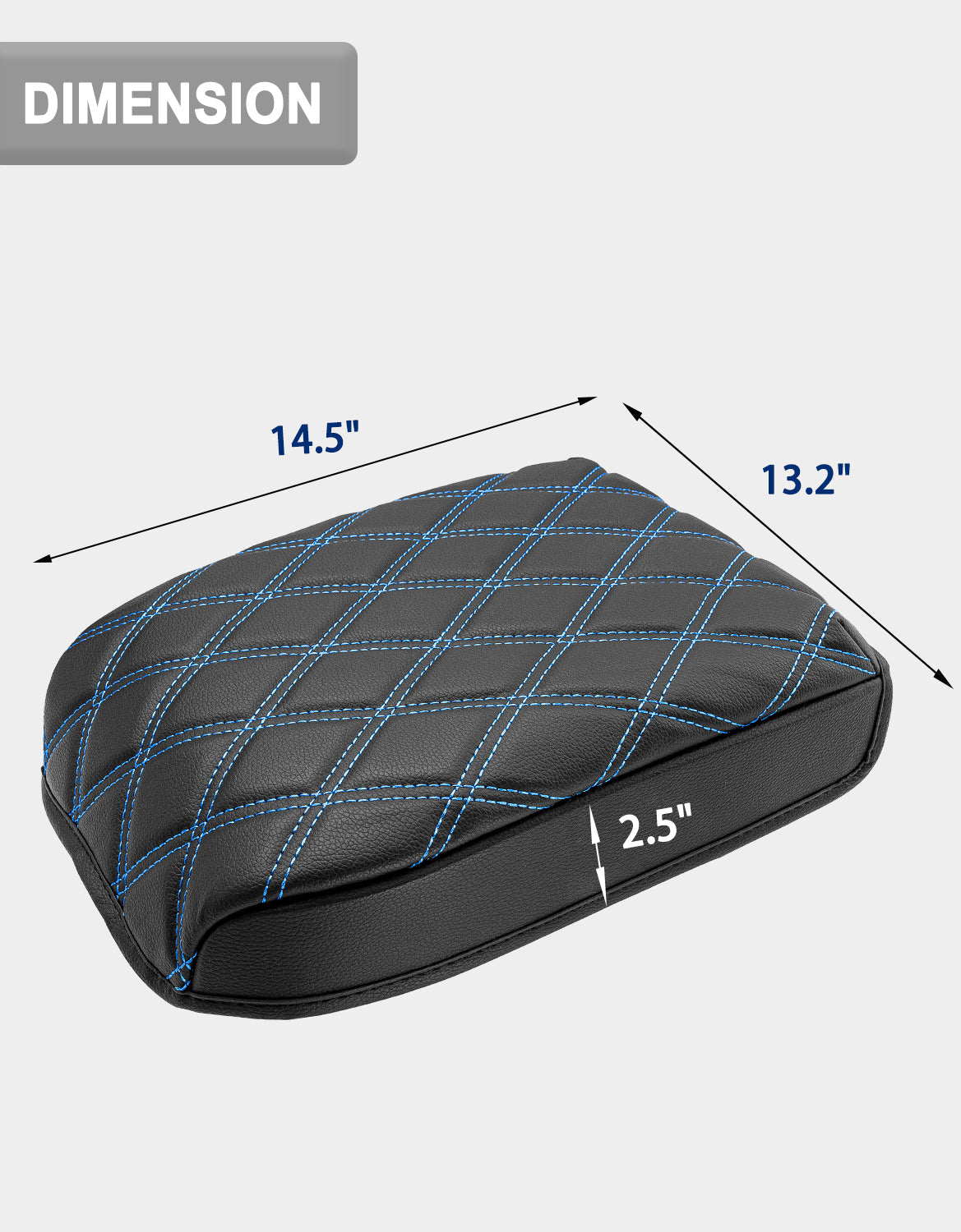 Center Console Armrest Cover Cushion Protector for Toyota Tacoma 2016-2023