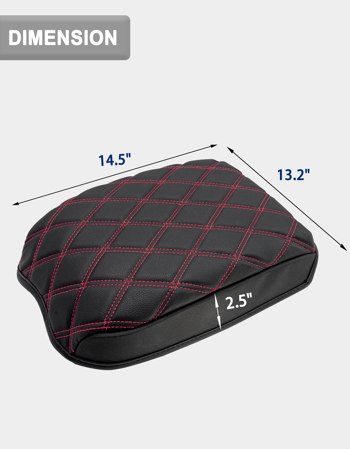 Center Console Armrest Cover Cushion Protector for Toyota Tacoma 2016-2023