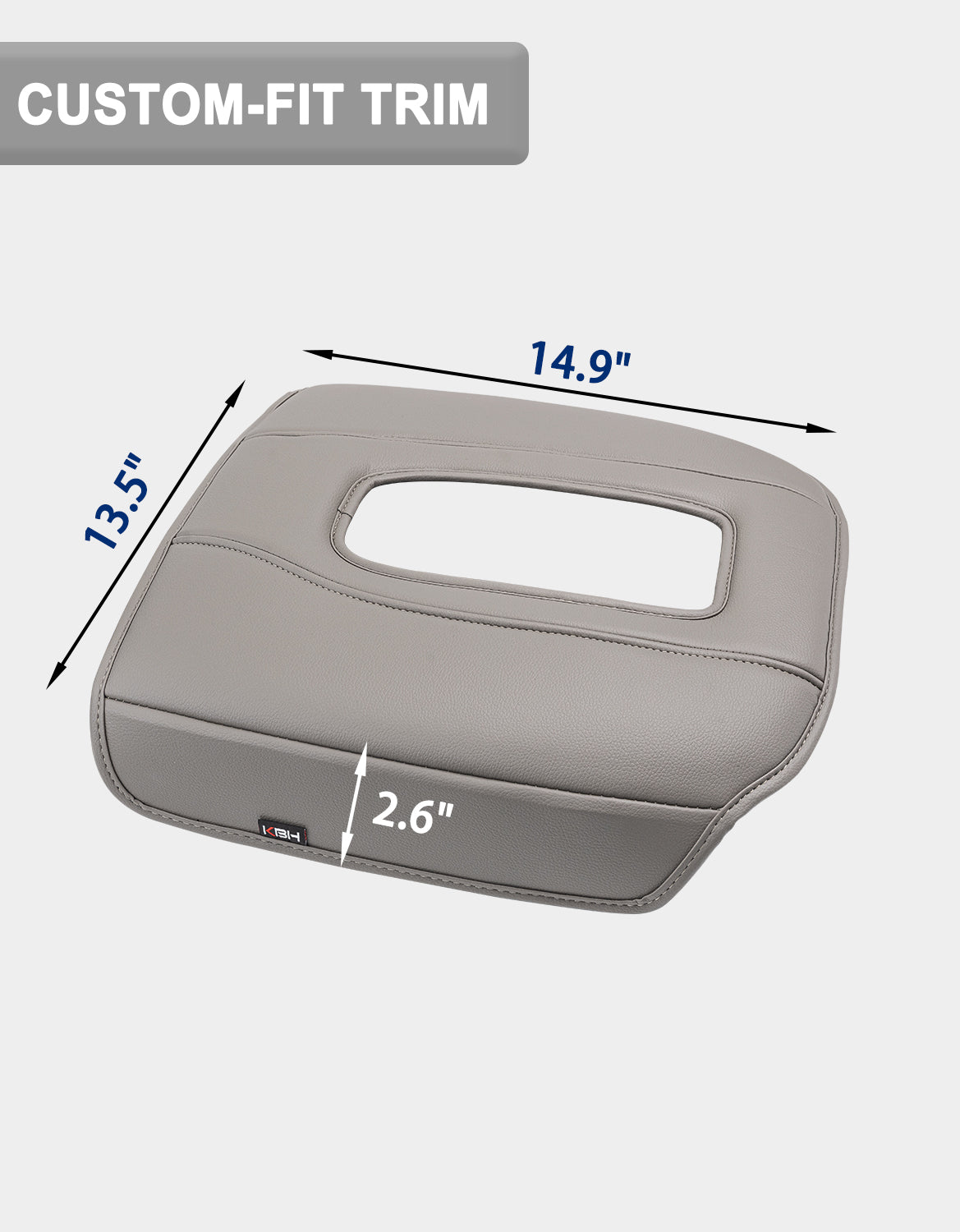 Thick Version Center Console Cushion Cover for Bucket Seat 2019-2026 GMC Sierra 1500 2500 3500,2019-2026 Chevy Silverado 1500 2500 3500, 2021-2026 Tahoe/Suburban/Yukon