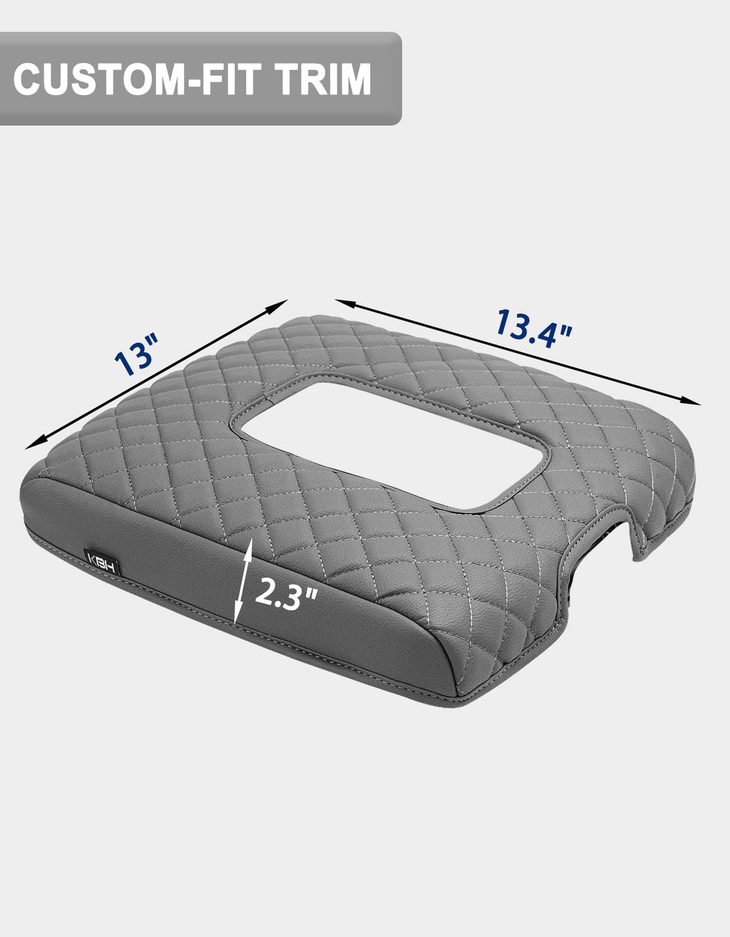 Center Console Armrest Cover for Jump Seat 2014-2018 Chevy Silverado 1500 2500 3500,2014-2018 GMC Sierra 1500 2500 3500