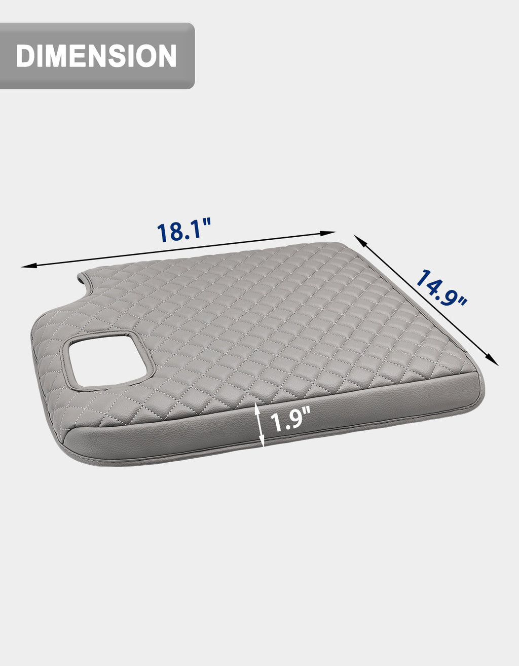 Center Console Armrest Cover Pad for Jump Seat 1999-2001 Ford F250 F350 F450 Super Duty