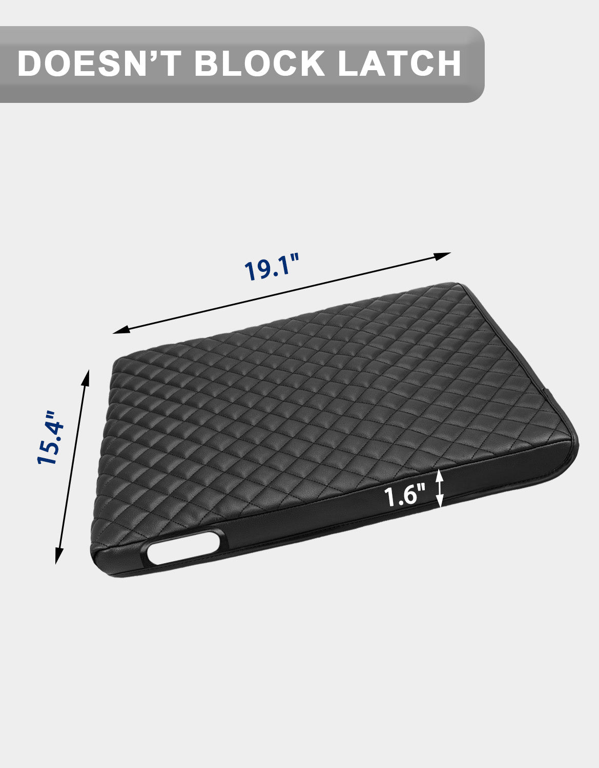 Center Console Armrest Cover for Jump Seat 1994-2001 Dodge Ram 1500 2500 3500