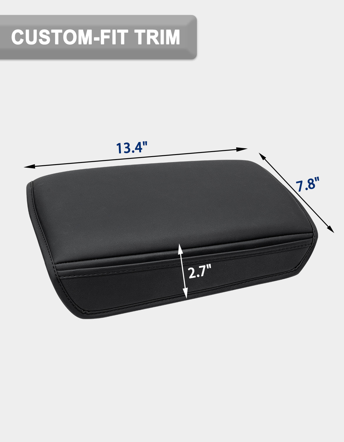 Center Console Armrest Cover for 2017-2023 Tesla Model 3,2020-2025 Tesla Model Y,Middle Console Lid Protector with Side Pockets